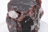 Rare, Red Villiaumite Crystal Section - Murmansk Oblast, Russia #195326-2